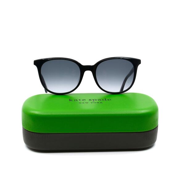 NEW KATE SPADE ANDRIA/S 807 BLACK GREY AUTHENTIC SUNGLASSES - Picture 6 of 15